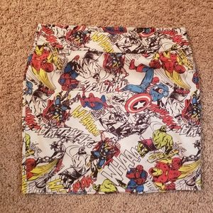 Marvel pencil skirt